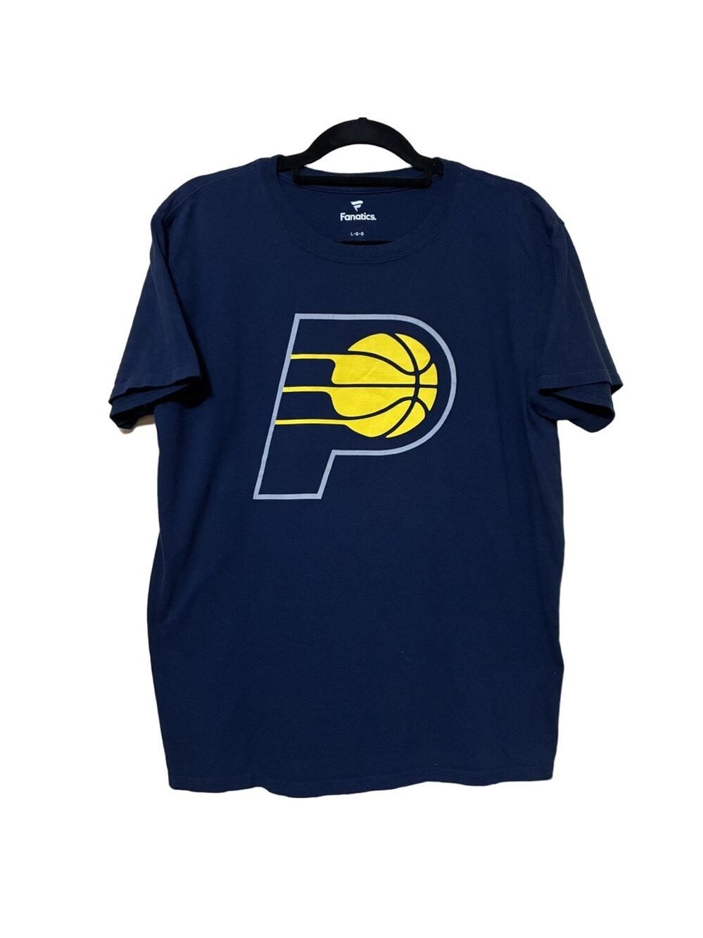 Indiana Pacers #7 Brogdon Men’s L Fanatics NBA Short Sleeve T-Shirt